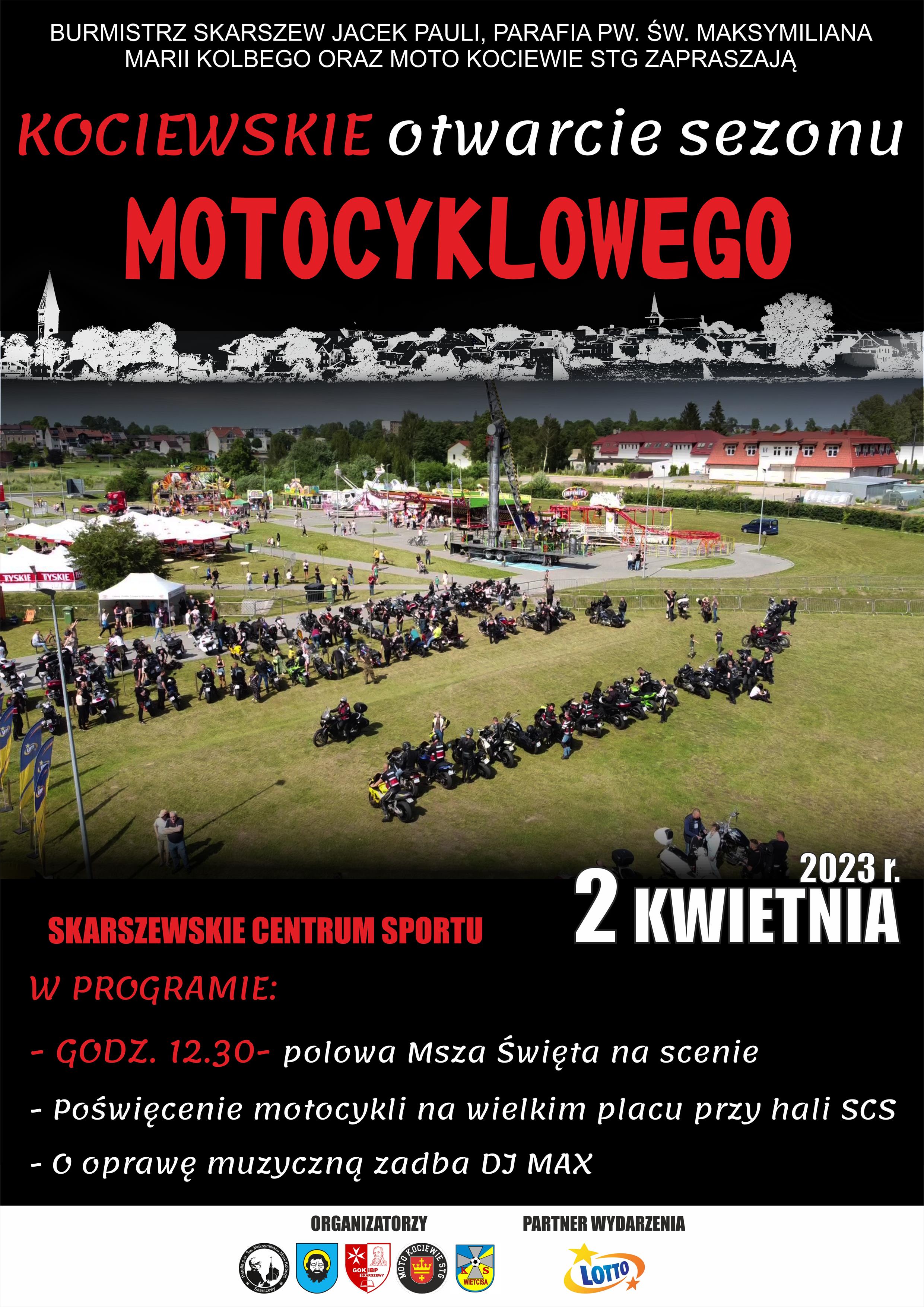 PLAKAT ZLOT MOTOCYKLI SKARSZEWY